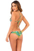 Luli Fama Moon Princess Wavey Back Ruched Bottom